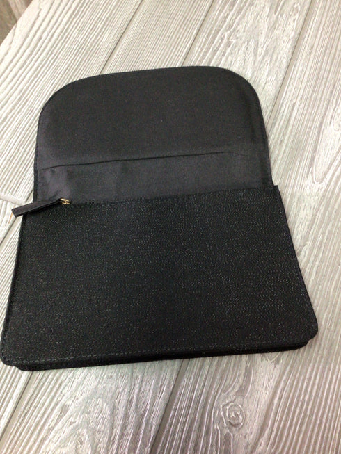Armani Black Cutch Canvas Purse